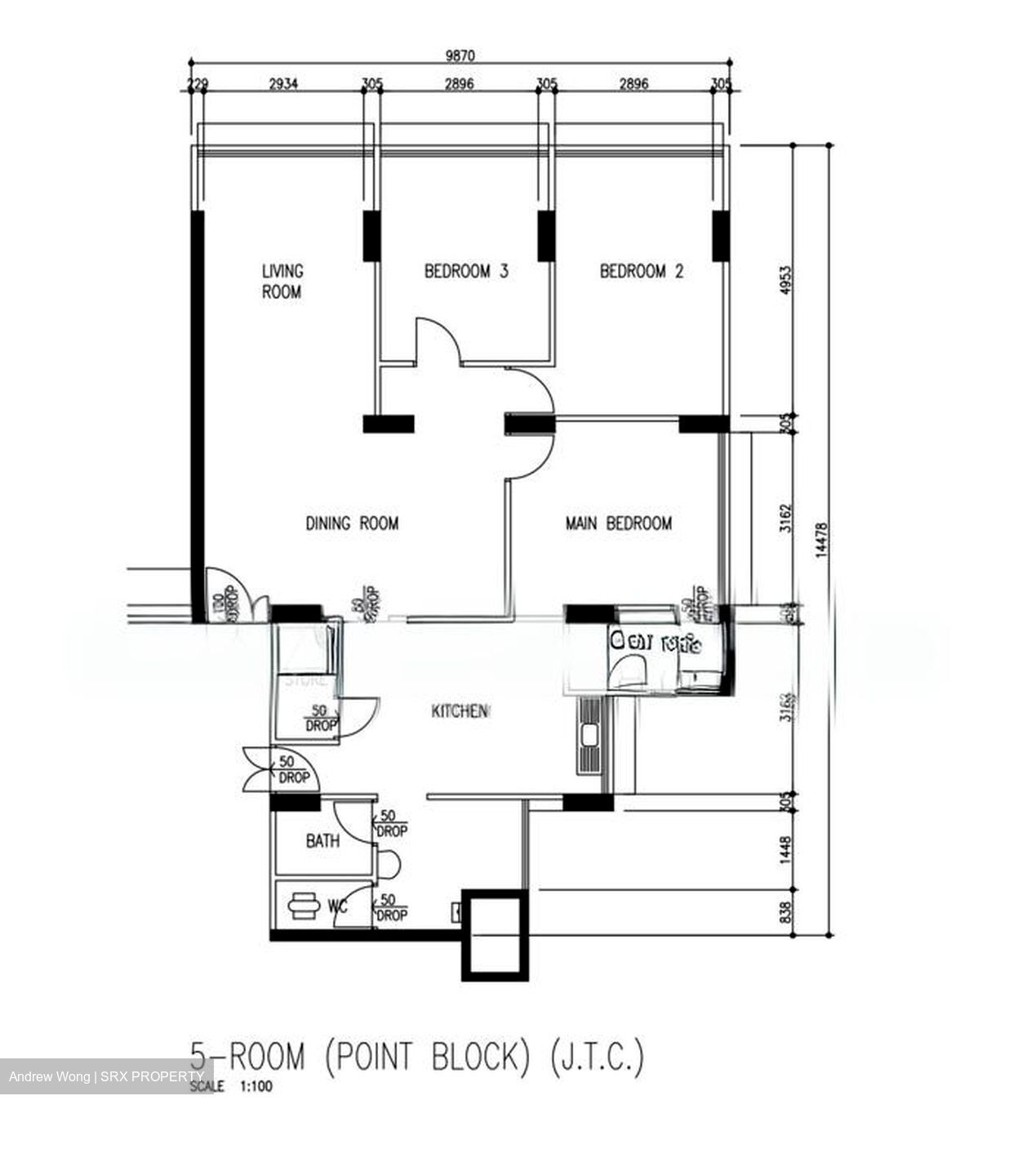 Blk 405 Pandan Gardens (Jurong East), HDB 5 Rooms #548565131
